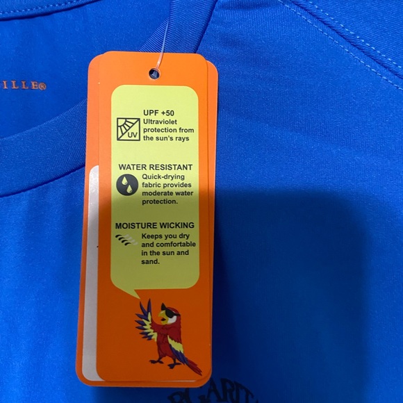 Margaritaville Blue Long Sleeve Tee - Picture 6 of 6